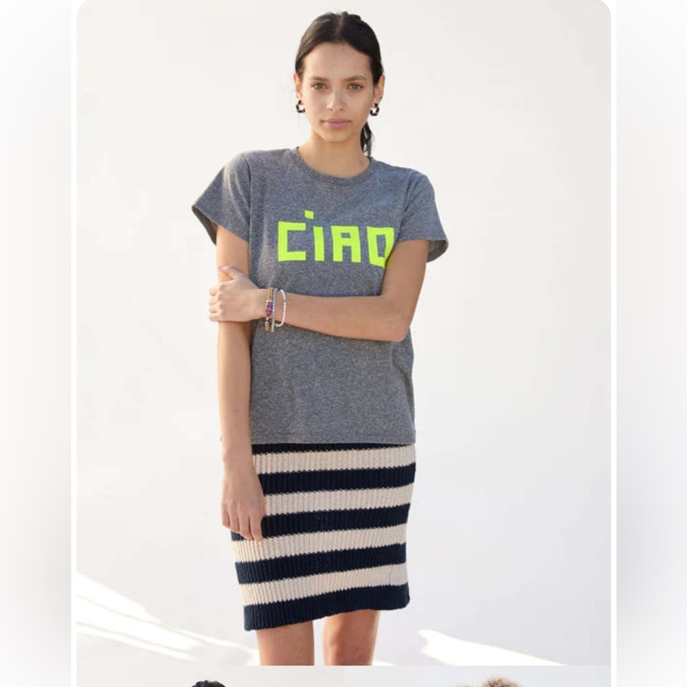 Clare V Ciao T- Shirt NWOT